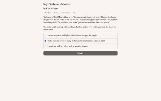 Screenshot z Sky Pirates of Actorius
