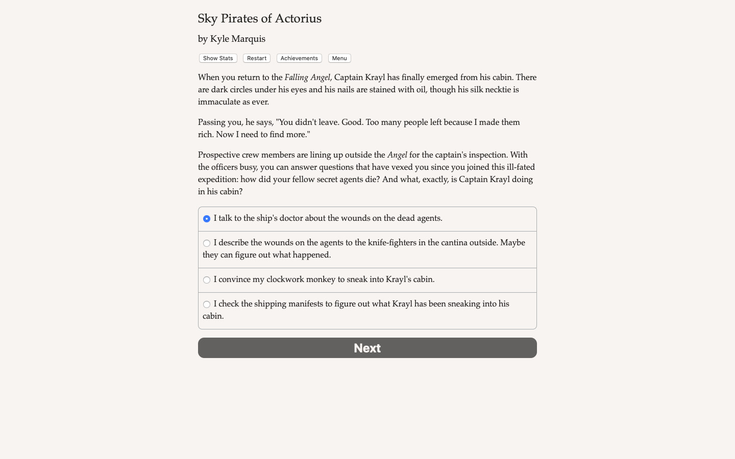 Трейлер Sky Pirates of Actorius
