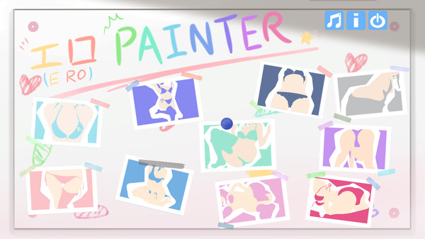 Screenshot z ERO Girl Painter