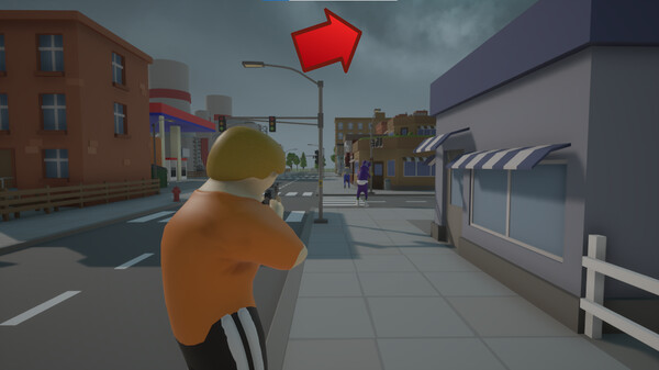 Alien street battle