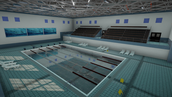 Sports gym for 3D Visual Novel Maker