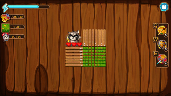 Screenshot z Raccoon The Miner