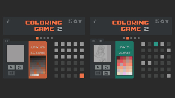 Coloring Game 2 - Deluxe Edition screenshot 2