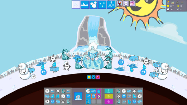 Screenshot z Frostfire Planet