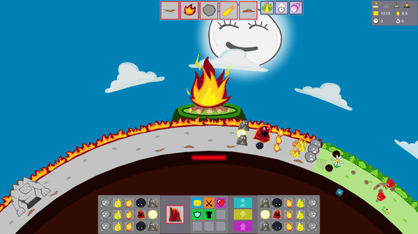 Screenshot z Frostfire Planet