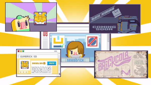 Screenshot z Gunbrick