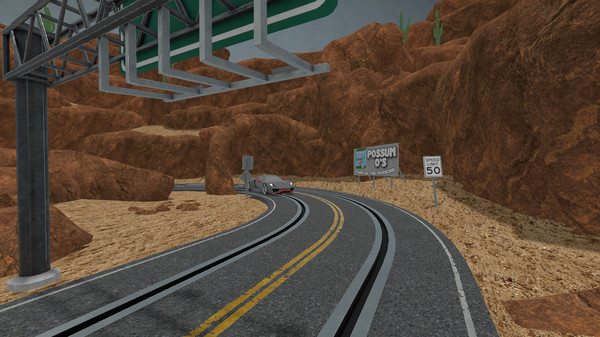 Screenshot z Slotracers VR