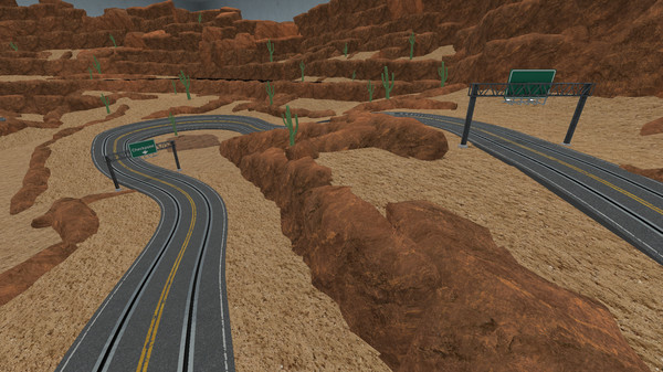 Screenshot z Slotracers VR