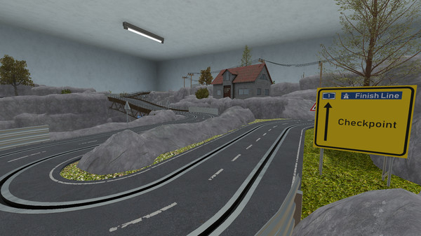 Screenshot z Slotracers VR