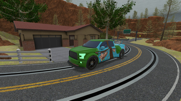 Screenshot z Slotracers VR