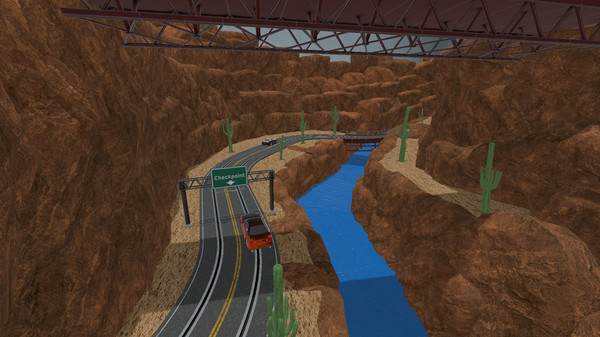 Screenshot z Slotracers VR