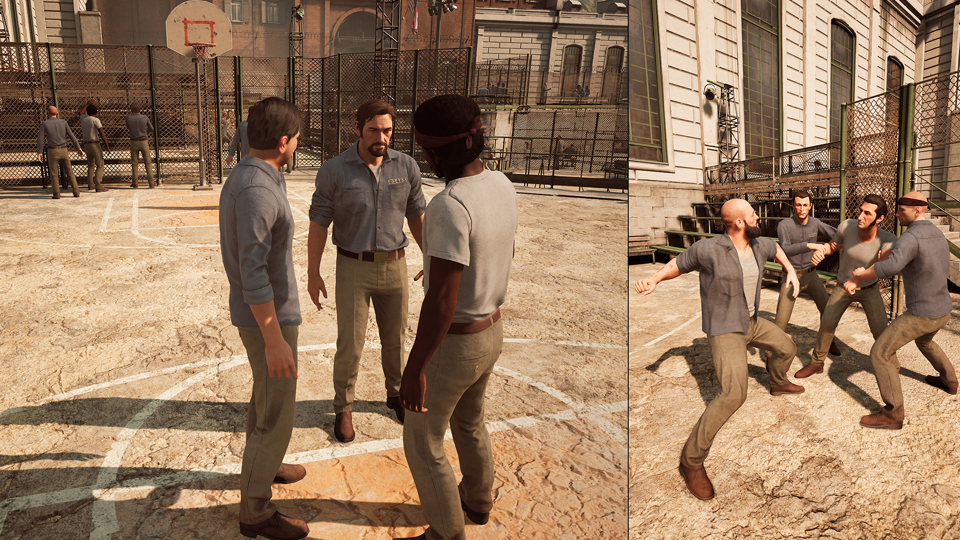 A hospital escape sequence in A Way Out
