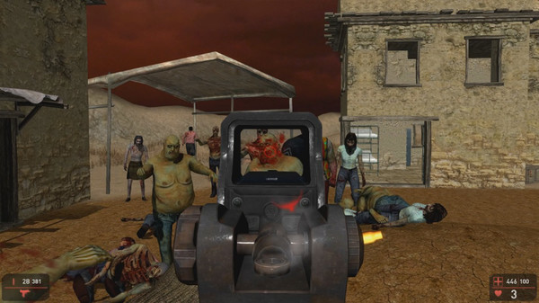 Screenshot z Zombie Towns