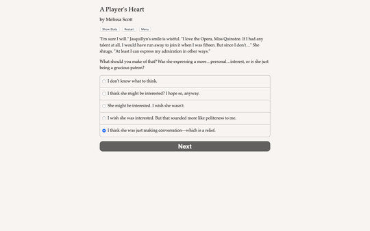 Screenshot z A Player's Heart