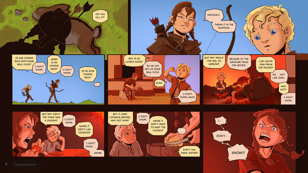 Blood Bond Into the Shroud - Legends of the Shroud - Volume 1 (PDF comic) screenshot 3