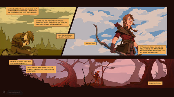 Blood Bond Into the Shroud - Legends of the Shroud - Volume 1 (PDF comic) screenshot 5