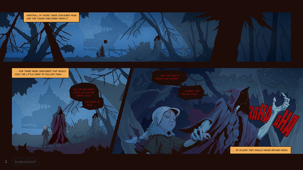 Blood Bond Into the Shroud - Legends of the Shroud - Volume 1 (PDF comic) screenshot 2