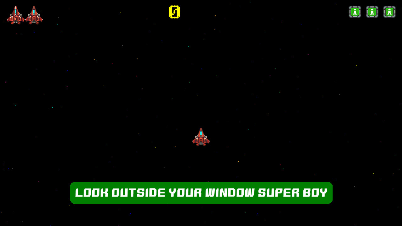 Super Arcade Boy in Goodbye Greenies screenshot screenshot 2