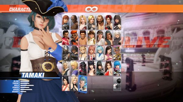 DOA6 Pirates of the 7 Seas Costume - Tamaki