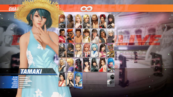 DOA6 Character Tamaki + Debut Costume Set