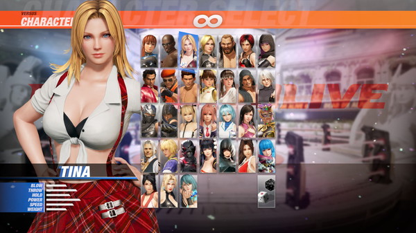[Revival] DOA6 School Uniform - Tina — скриншот 1