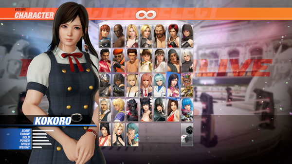 [Revival] DOA6 School Uniform - Kokoro — скриншот 1