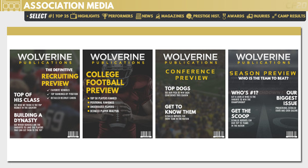 Screenshot z Draft Day Sports: College Football 2020