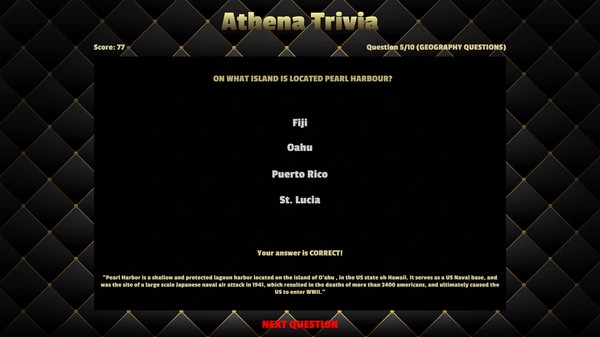 Athena Trivia screenshot 5