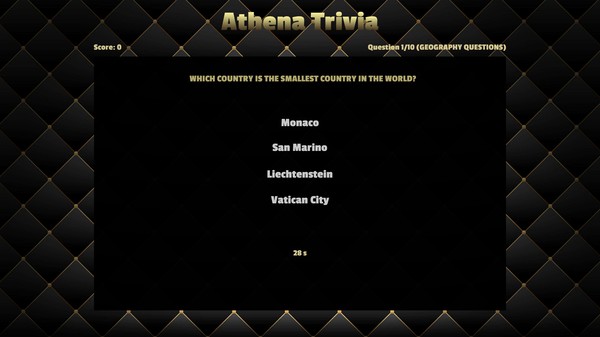 Athena Trivia screenshot 2