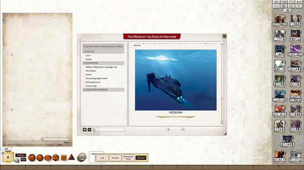 Fantasy Grounds - Moon at the Edge of Oblivion