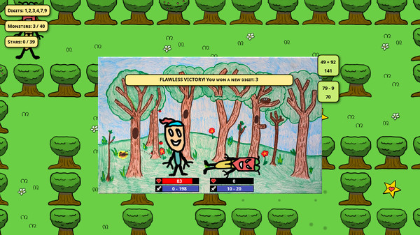 Screenshot z Forest of MATH
