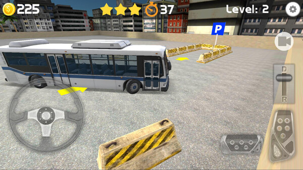 Screenshot z Bus Parking 3D