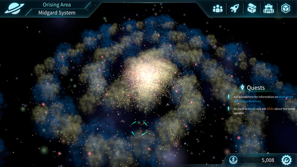 Screenshot z Pandora Galaxy
