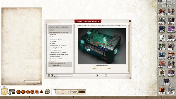 Fantasy Grounds - Disaster at Gran Atomica