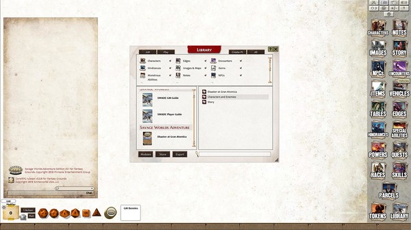 Fantasy Grounds - Disaster at Gran Atomica