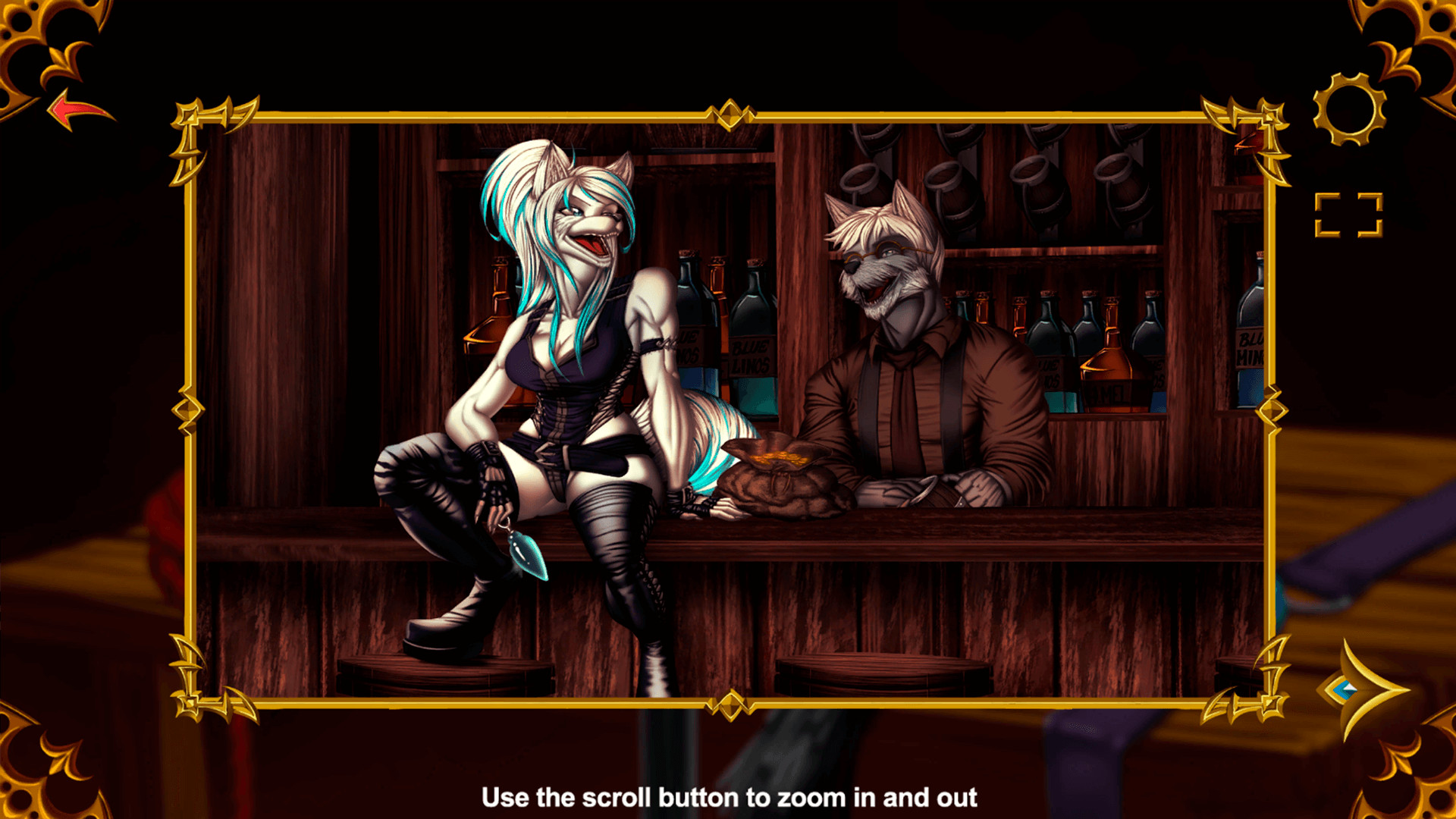 DominaTRIX - Hentai Storytelling Puzzle screenshot #4