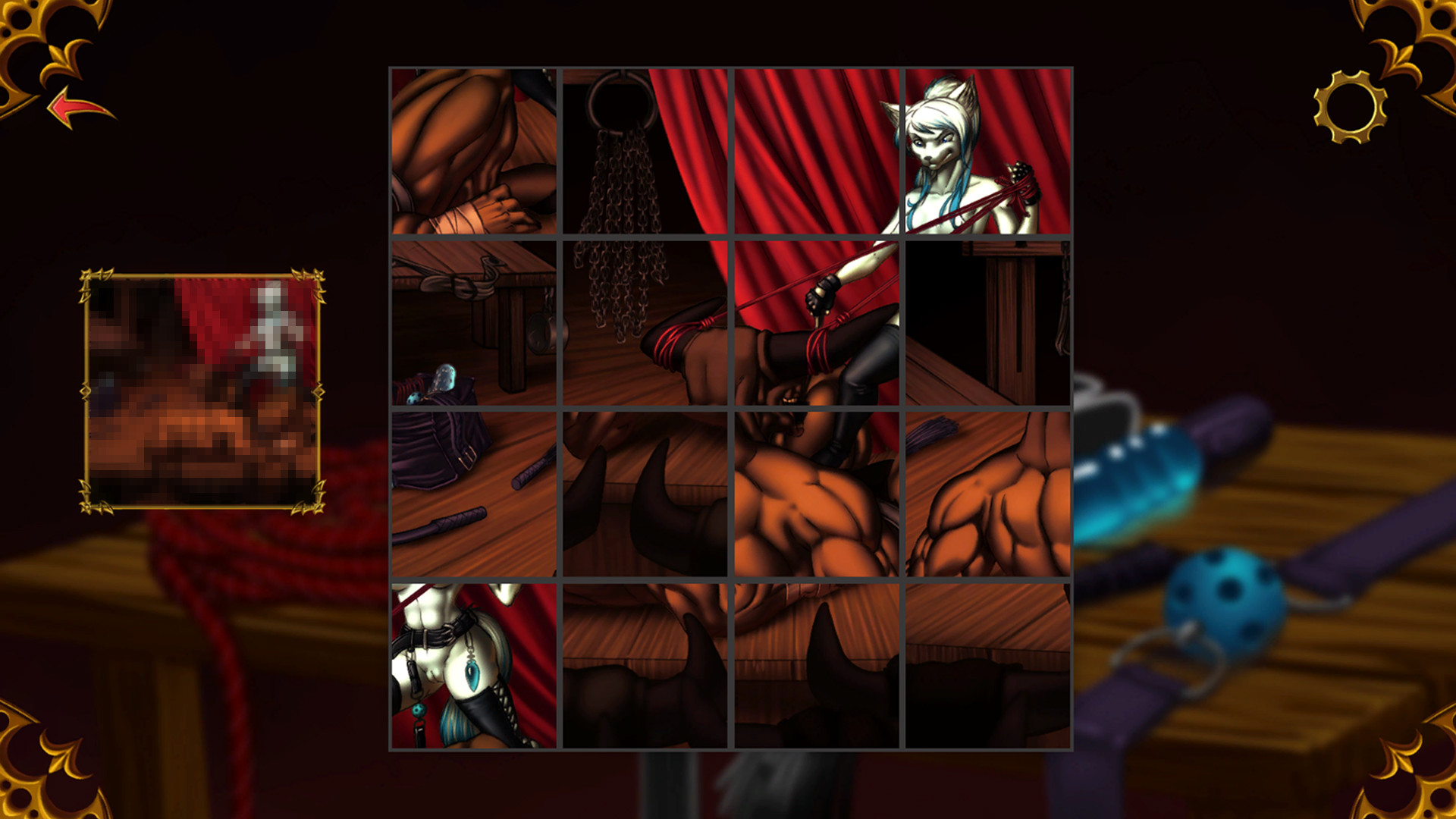 DominaTRIX - Hentai Storytelling Puzzle screenshot #7