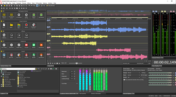 Screenshot z SOUND FORGE Audio Studio 14 Steam Edition Screenshot z SOUND FORGE Audio Studio 14 Steam Edition
