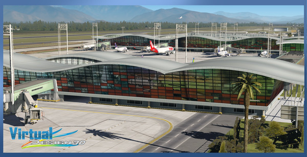 X-Plane 11 - Add-on: Aerosoft - SCEL Intl. Airport & Santiago City 2020