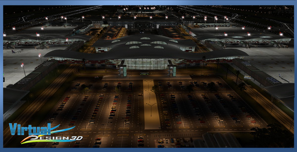 X-Plane 11 - Add-on: Aerosoft - SCEL Intl. Airport & Santiago City 2020 (DLC)