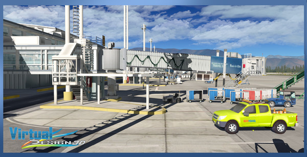 X-Plane 11 - Add-on: Aerosoft - SCEL Intl. Airport & Santiago City 2020 (DLC)