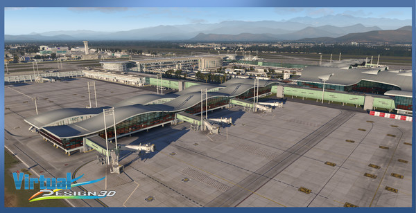 X-Plane 11 - Add-on: Aerosoft - SCEL Intl. Airport & Santiago City 2020 (DLC)