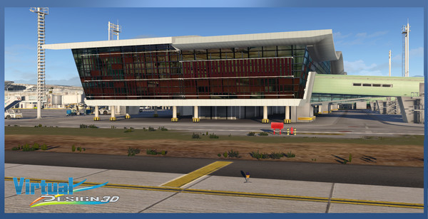 X-Plane 11 - Add-on: Aerosoft - SCEL Intl. Airport & Santiago City 2020 (DLC)