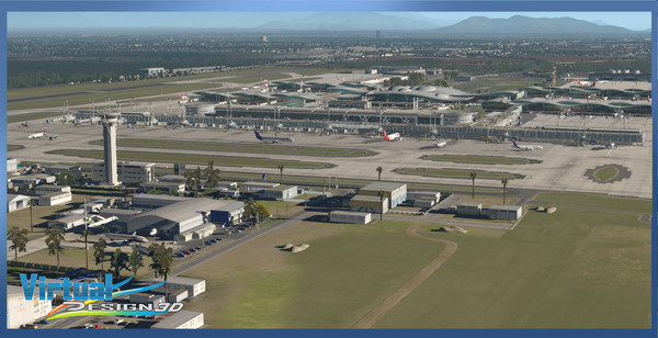 X-Plane 11 - Add-on: Aerosoft - SCEL Intl. Airport & Santiago City 2020 (DLC)