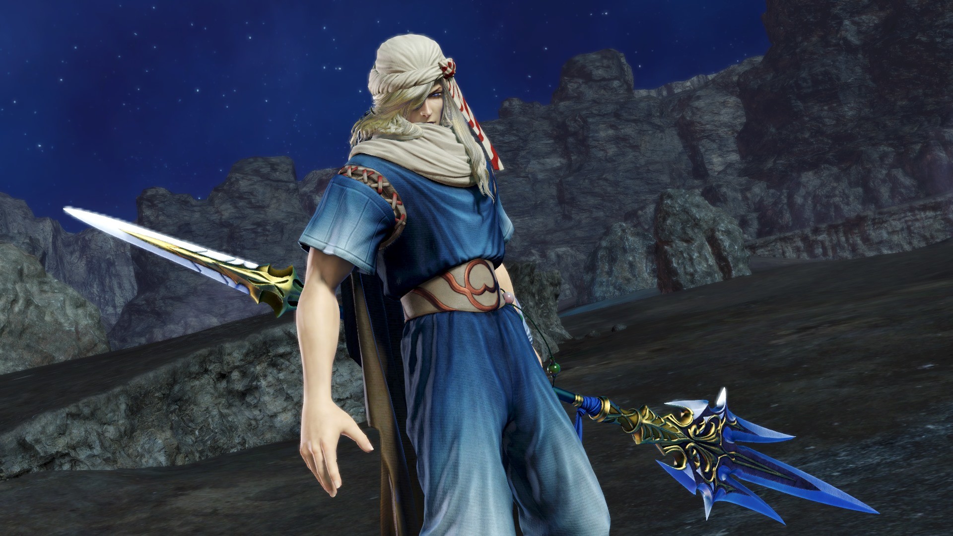 DFF NT: The Wanderer Appearance Set & 5th Weapon for Kain Highwind Featured Screenshot #1