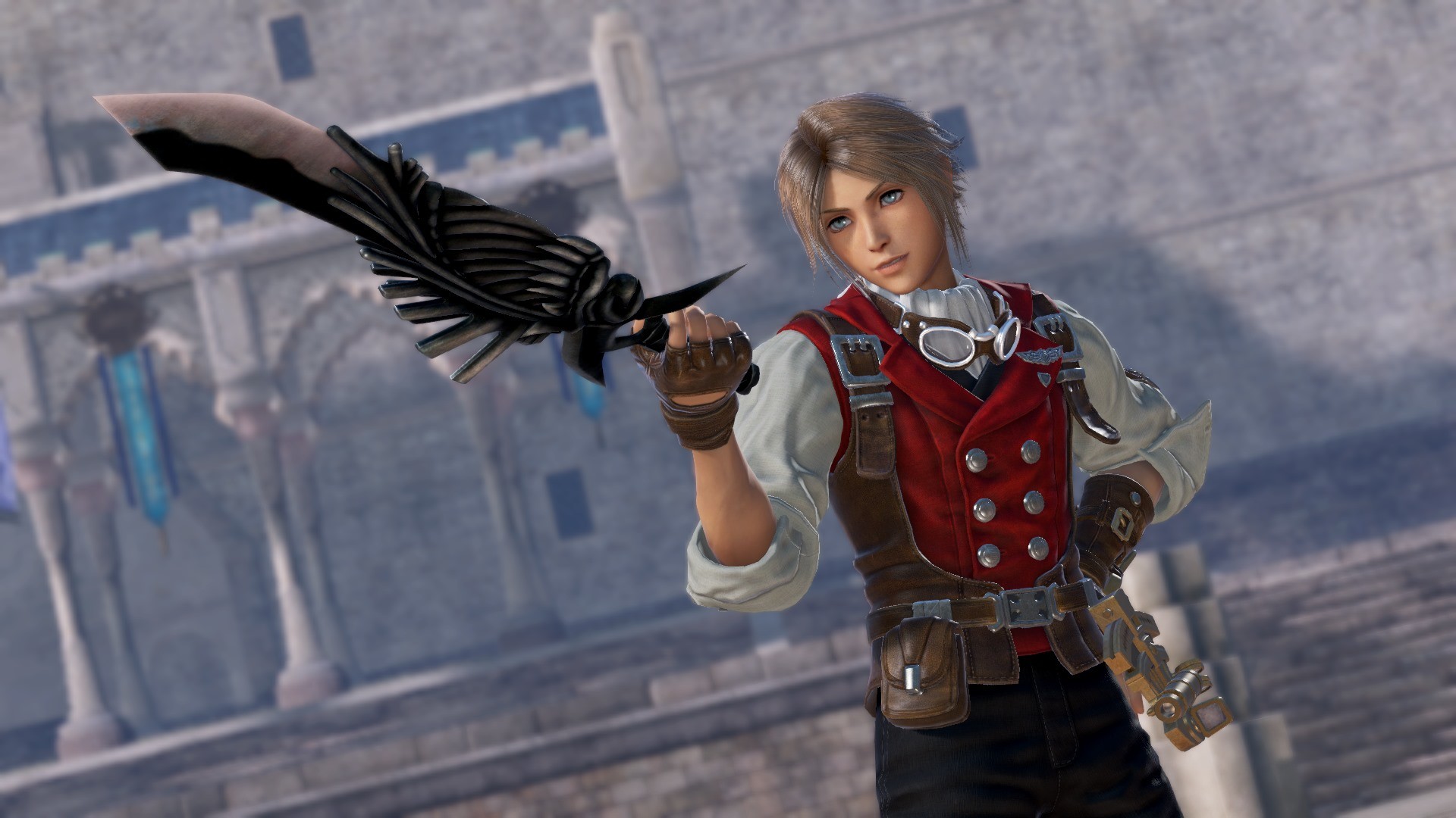 DFF NT: Sky Pirate Garb Appearance Set & 5th Weapon for Vaan Featured Screenshot #1