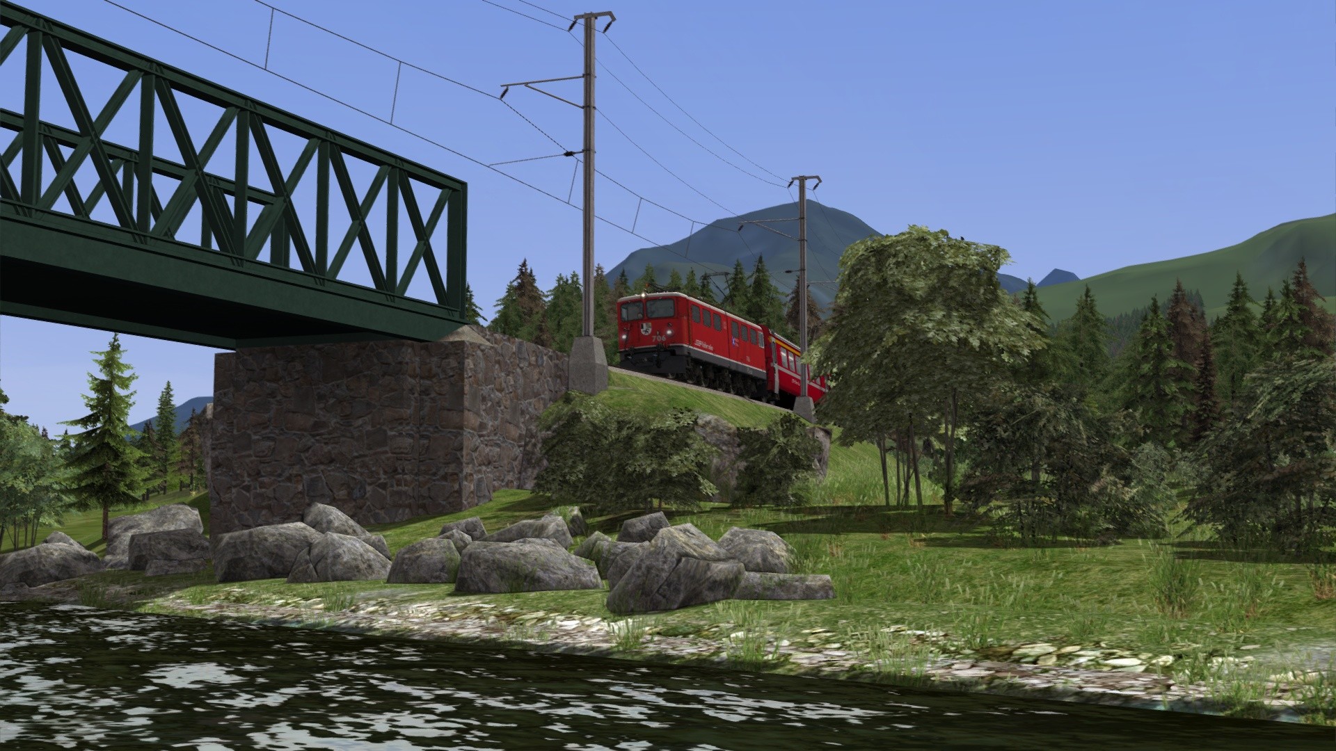 Train Simulator: Engadin Linie: Pontresina - Scuol-Tarasp Route Add-On Featured Screenshot #1