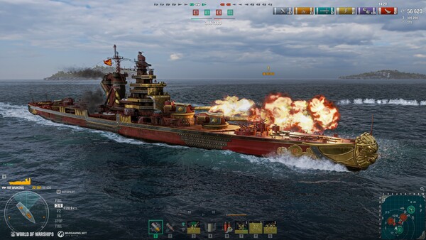 World of Warships — Wukong — скриншот 3