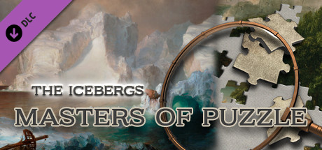 Masters of Puzzle - The Icebergs by F. E. Church banner image