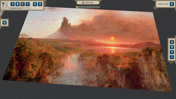 Masters of Puzzle - Cotopaxi by F. E. Church